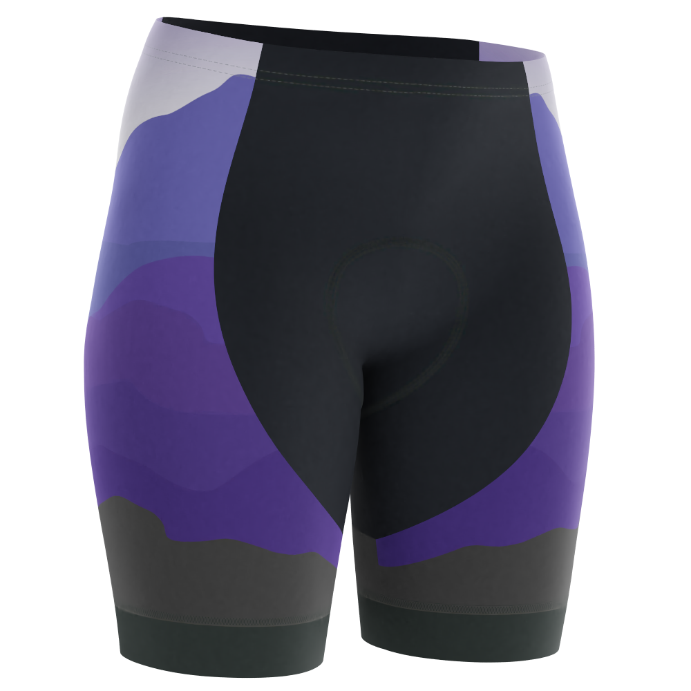 Women's Ride Free Sunset Gel Padded Cycling Shorts