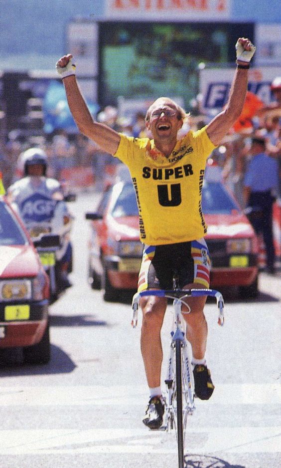 1989 Tour de France Yellow jersey Super U - Fignon