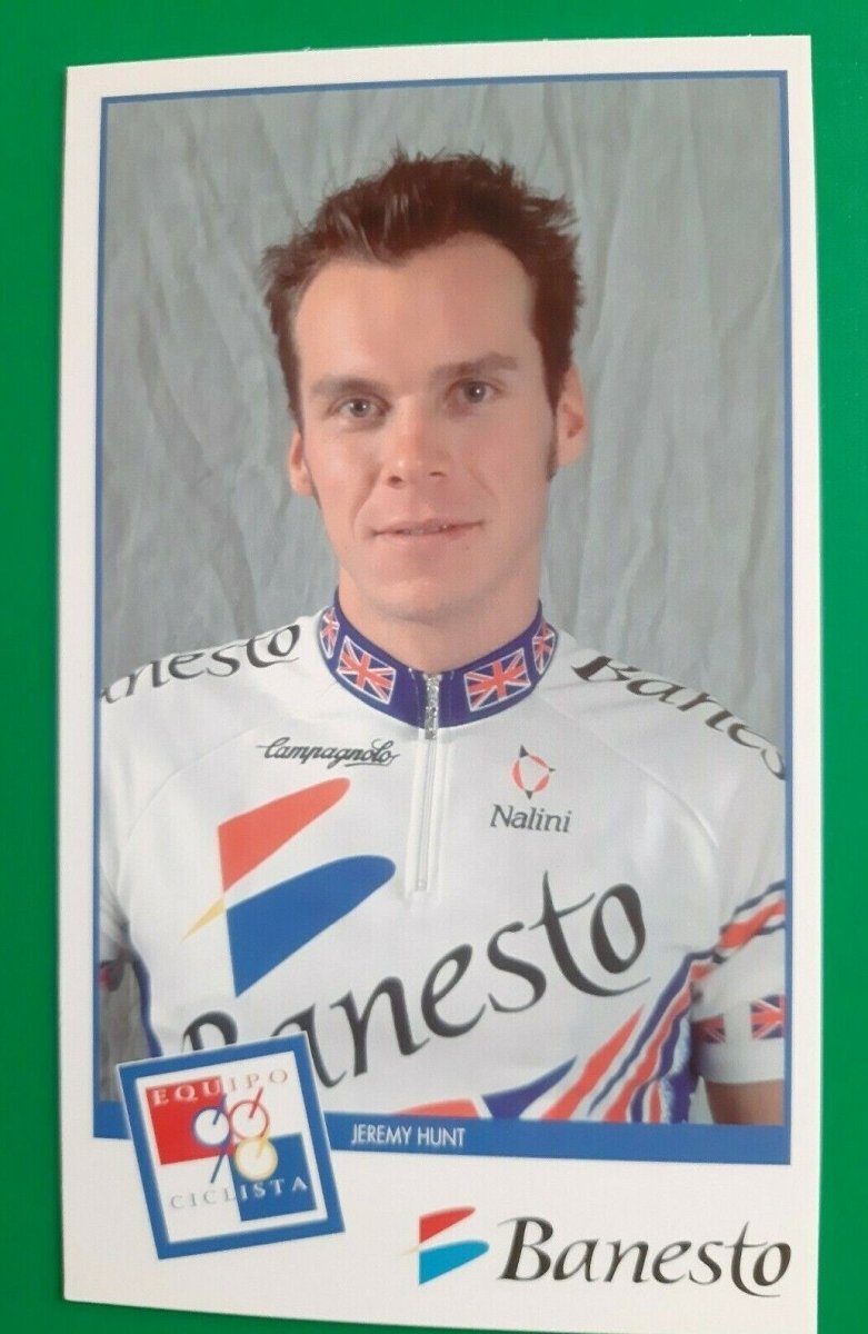 1998 Banesto British Champion Retro Cycling Jersey