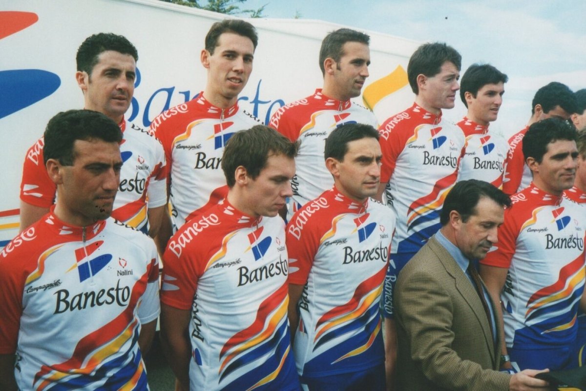 Banesto 1996 retro cycling jersey