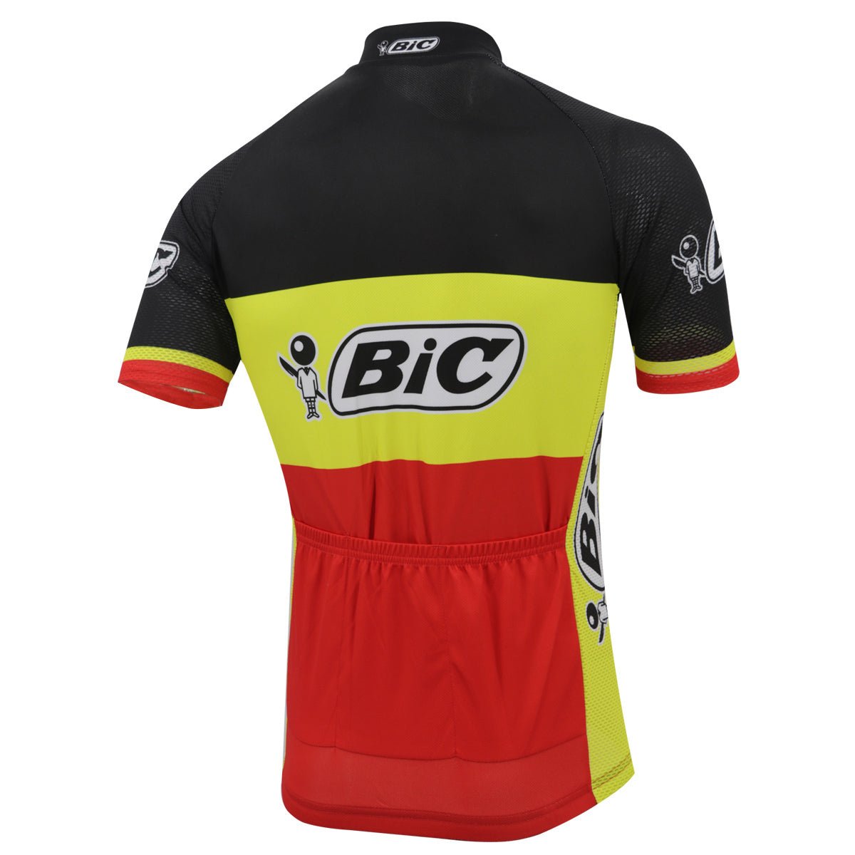 BIC Belgium Short Sleeve Retro Cycling Jersey