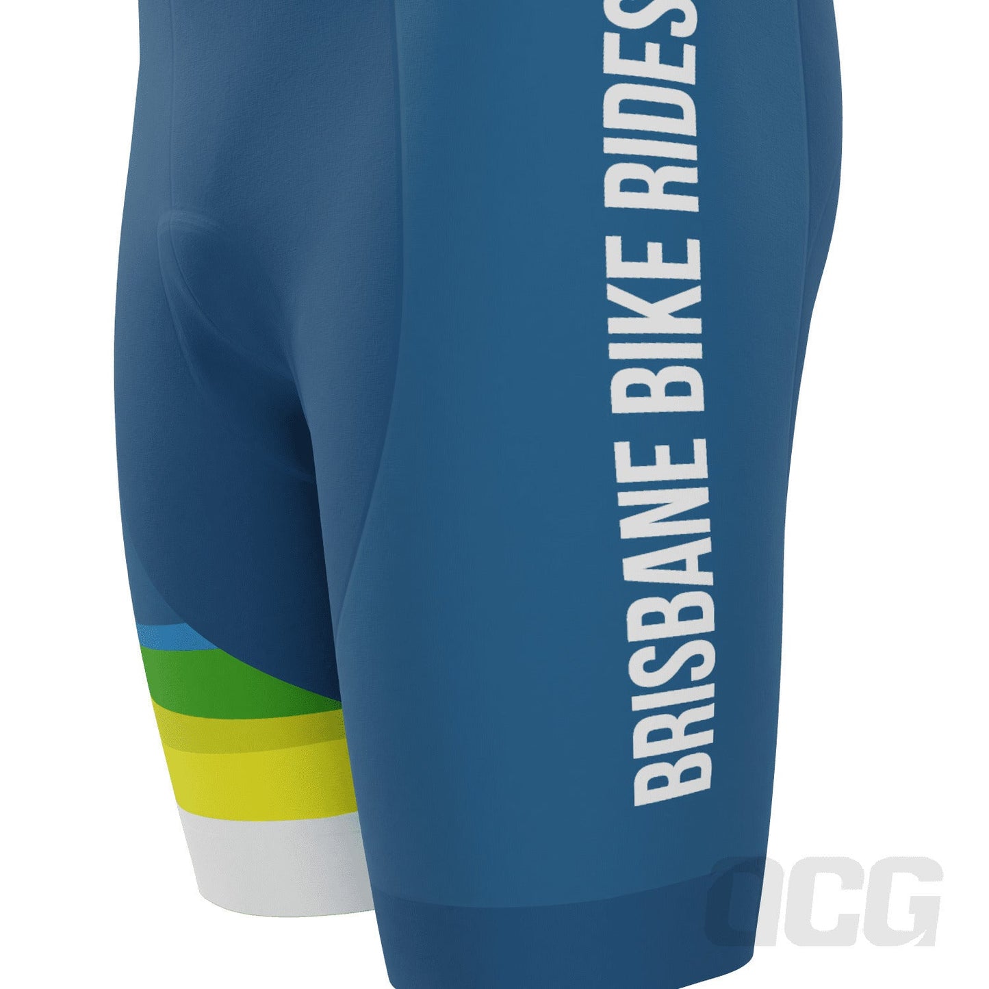 Men's Brisbane Bike Rides Gel Padded Cycling Shorts
