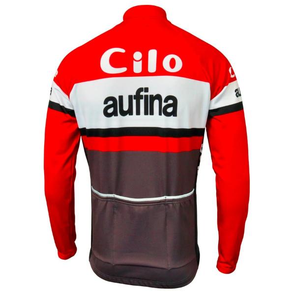Cilo-Aufina Long Sleeve Retro Cycling Jersey