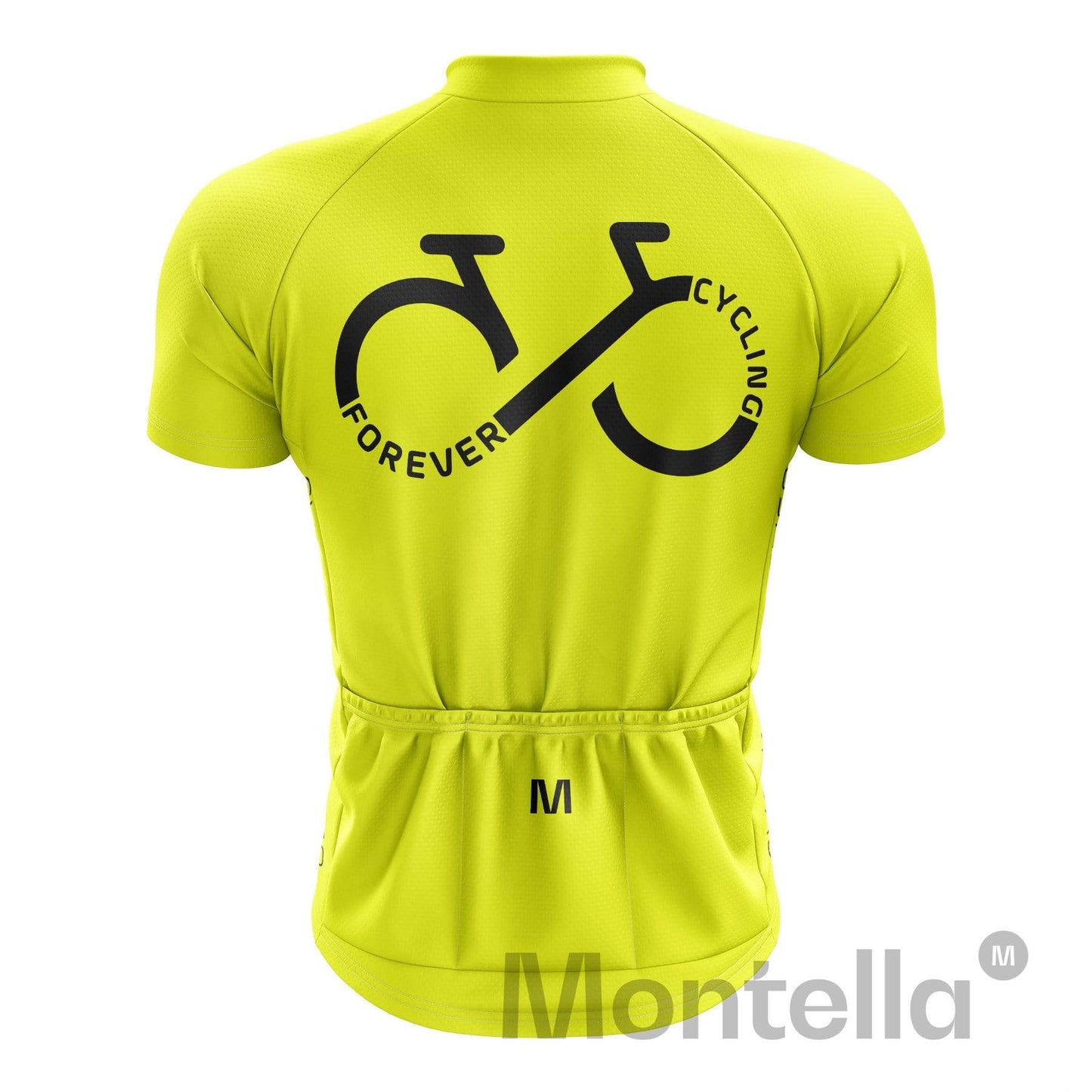 Cycling Forever Men's Yellow Cycling Jersey or Bibs