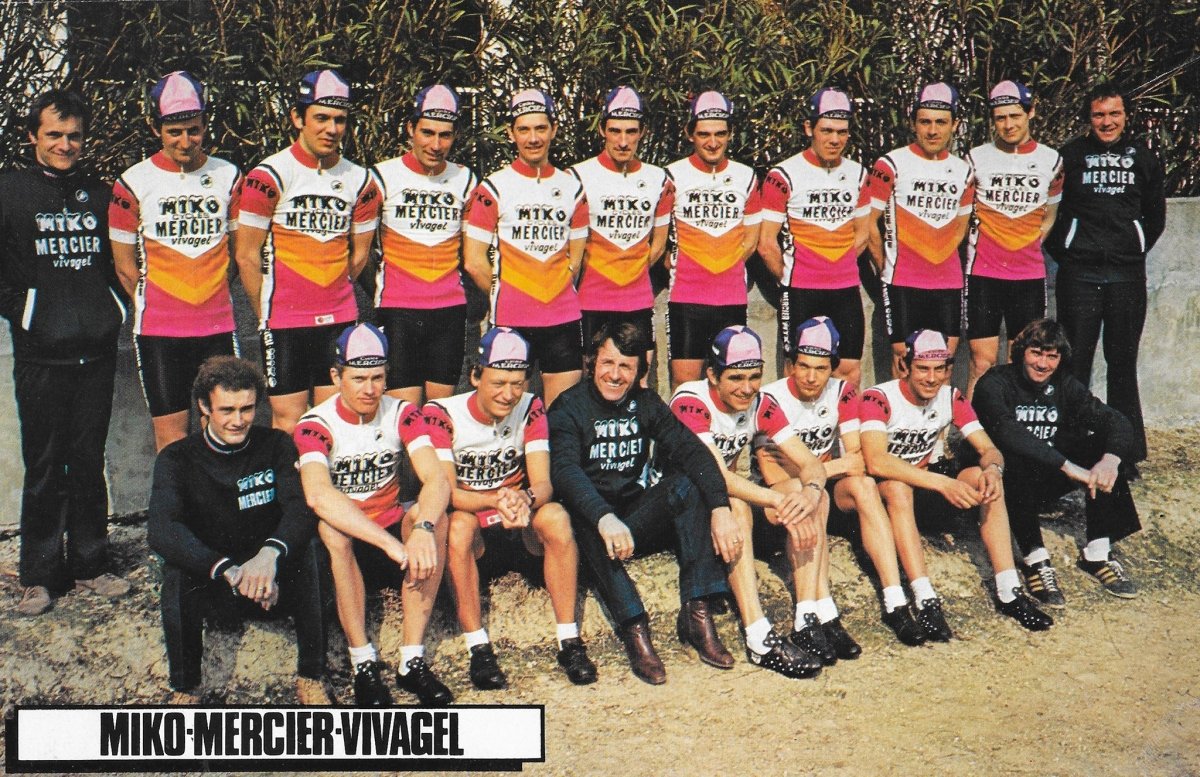 Mercier Miko Retro Cycling Jersey 1981