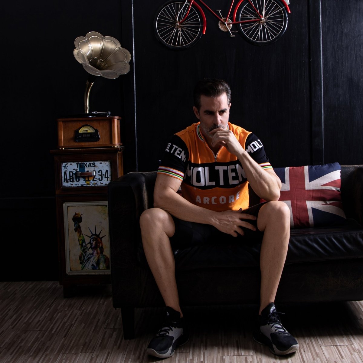 Molteni Merino Wool Blend - Retro Cycling Jersey
