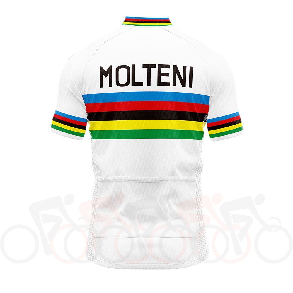 Molteni World Champion Retro Cycling Jersey - Merckx