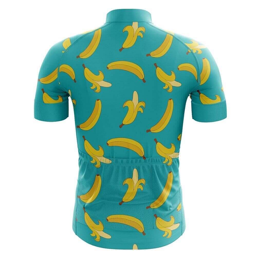 Banana Print Cycling Jersey