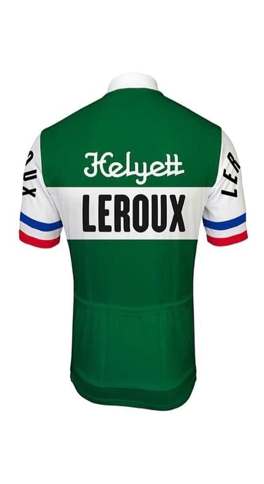 Retro Helyett Leroux Cycling Jersey