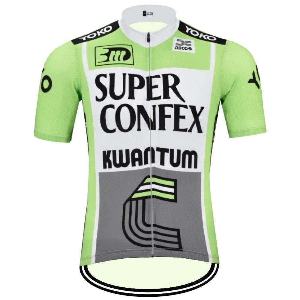Super Confex Kwantum Retro Cycling Jersey
