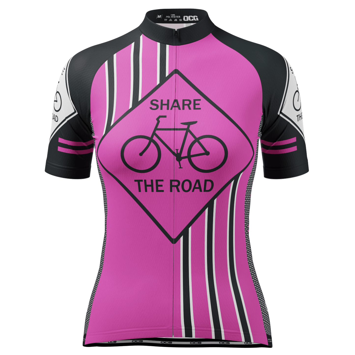 Women's Share The Road Short Sleeve Cycling Jersey