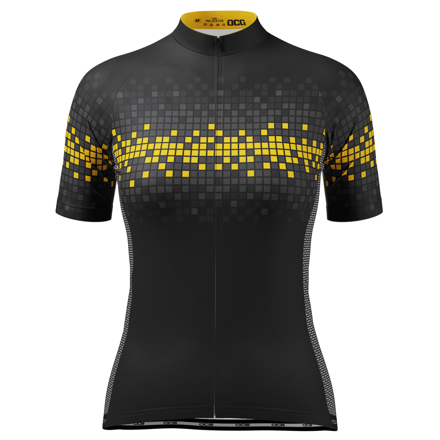 Women's Pixels Short Sleeve Cycling Jersey