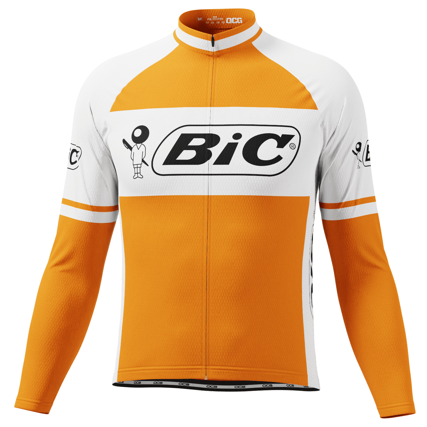 Men's Retro Scribe Long Sleeve Cycling Jersey