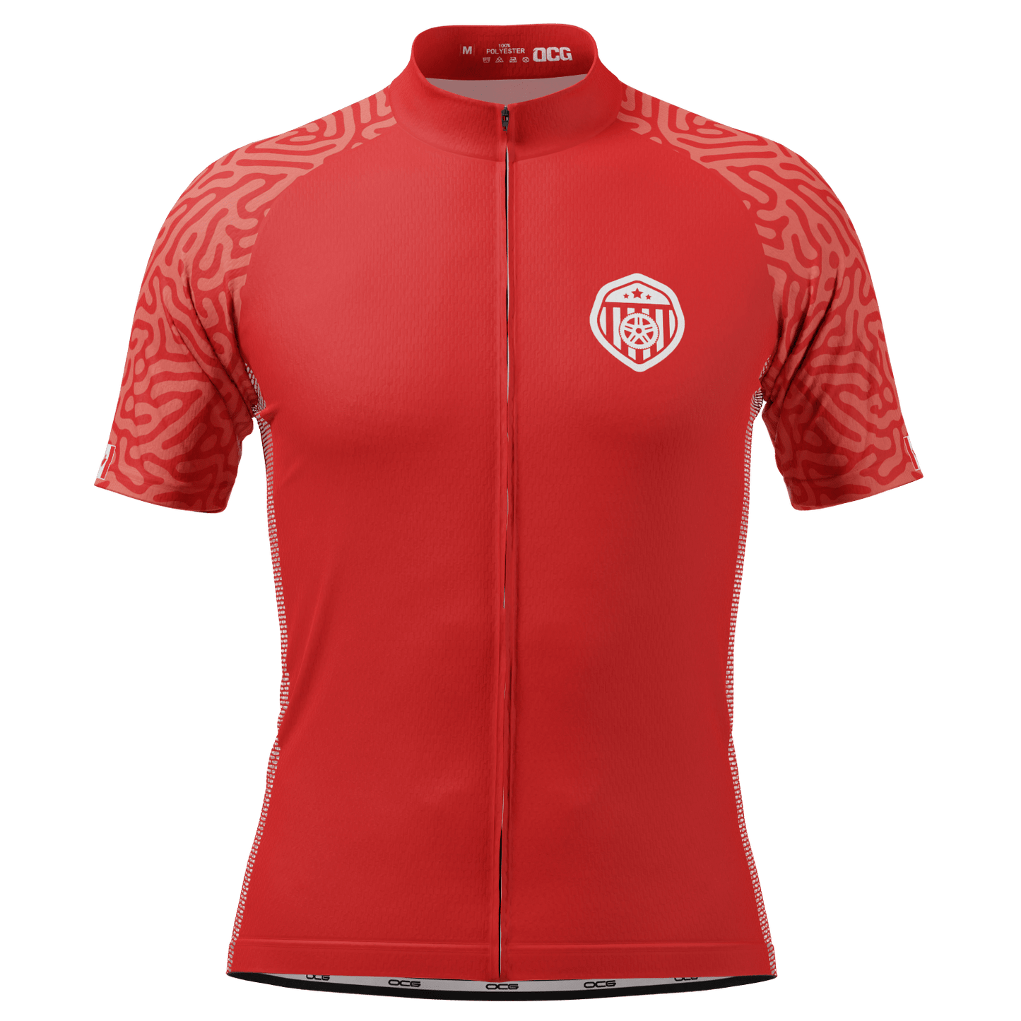 Men's Canada Soccer Short Sleeve Cycling Jersey