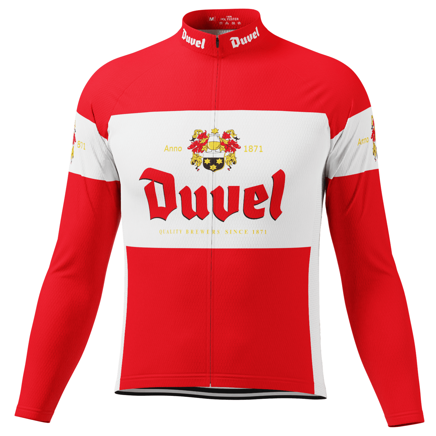 Men's Duvel Retro Long Sleeve Cycling Jersey