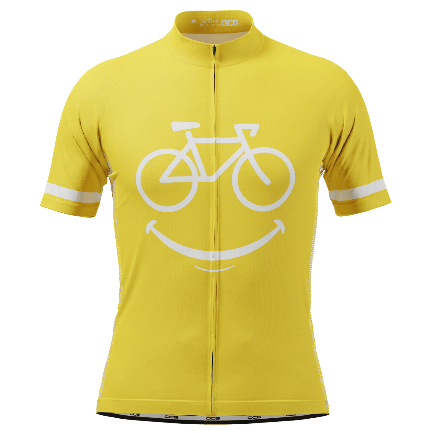 Men's Smiling Bike Short Sleeve Cycling Jersey