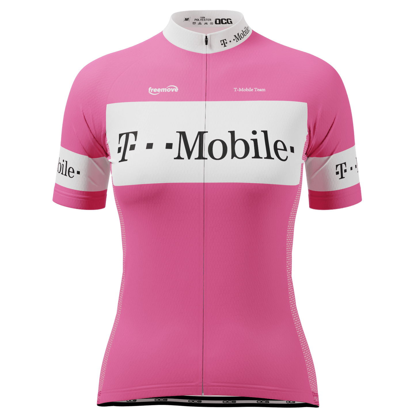 Women's Retro T-Mobile Short Sleeve Cycling Jersey
