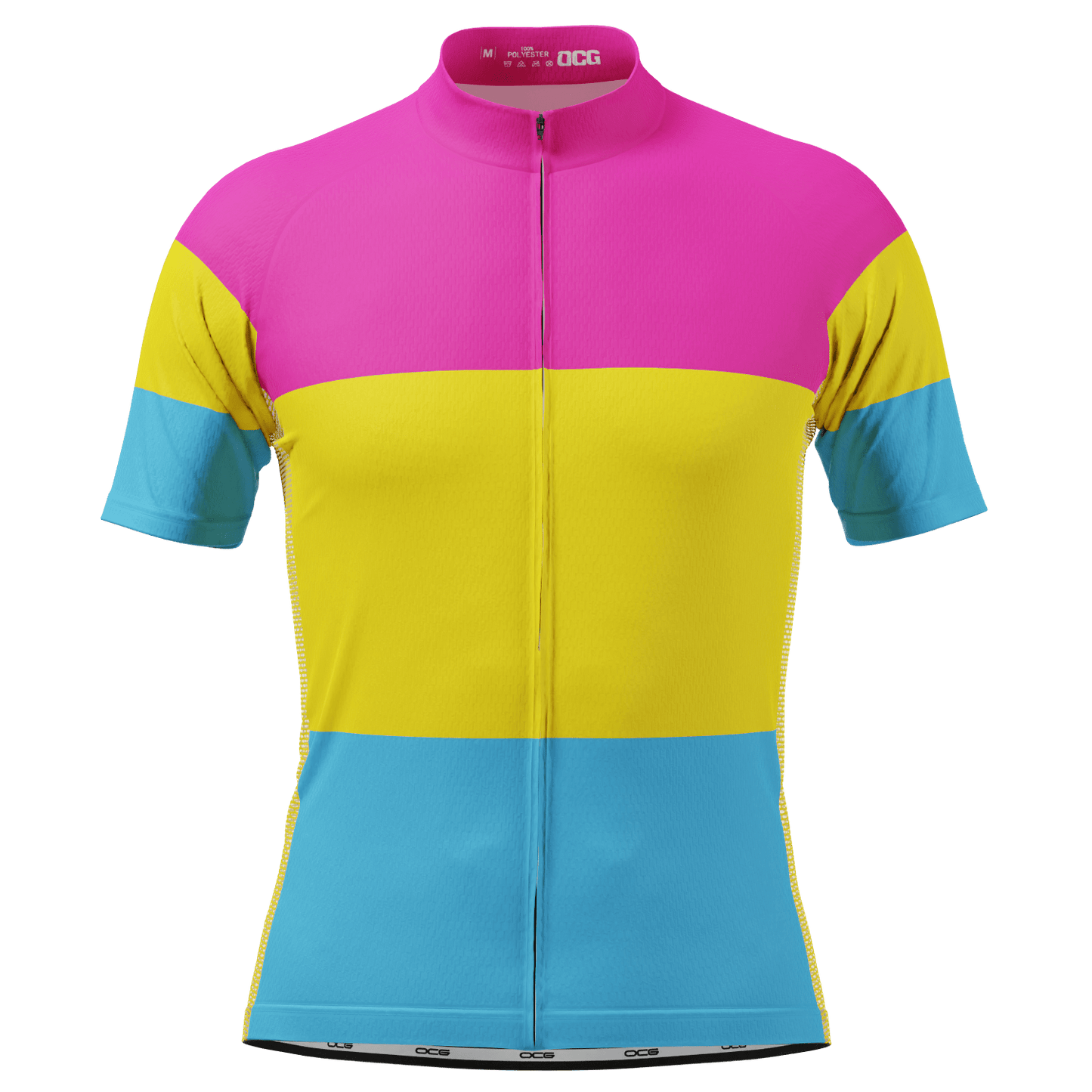 Men's LGBT Pansexual Pride Short Sleeve Cycling Jersey