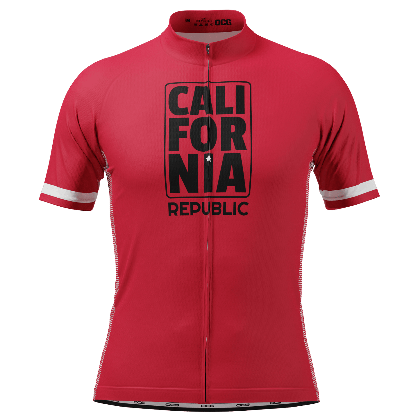 Men's California Republic Series 1 Short Sleeve Cycling Jersey