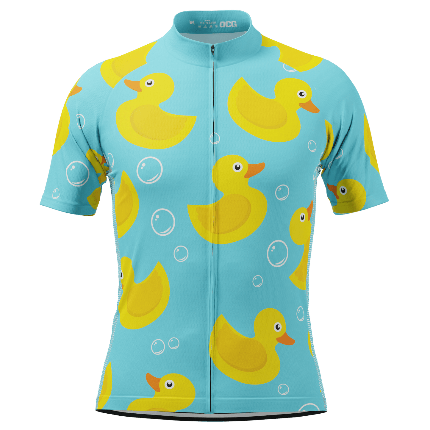 Men's Rubber Duck Short Sleeve Cycling Jersey