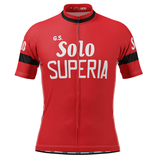 Men's Solo Superia Short Sleeve Cycling Jersey