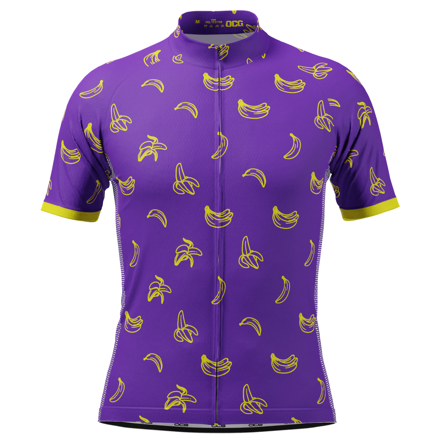 Men's Must Be Bananas Short Sleeve Cycling Jersey