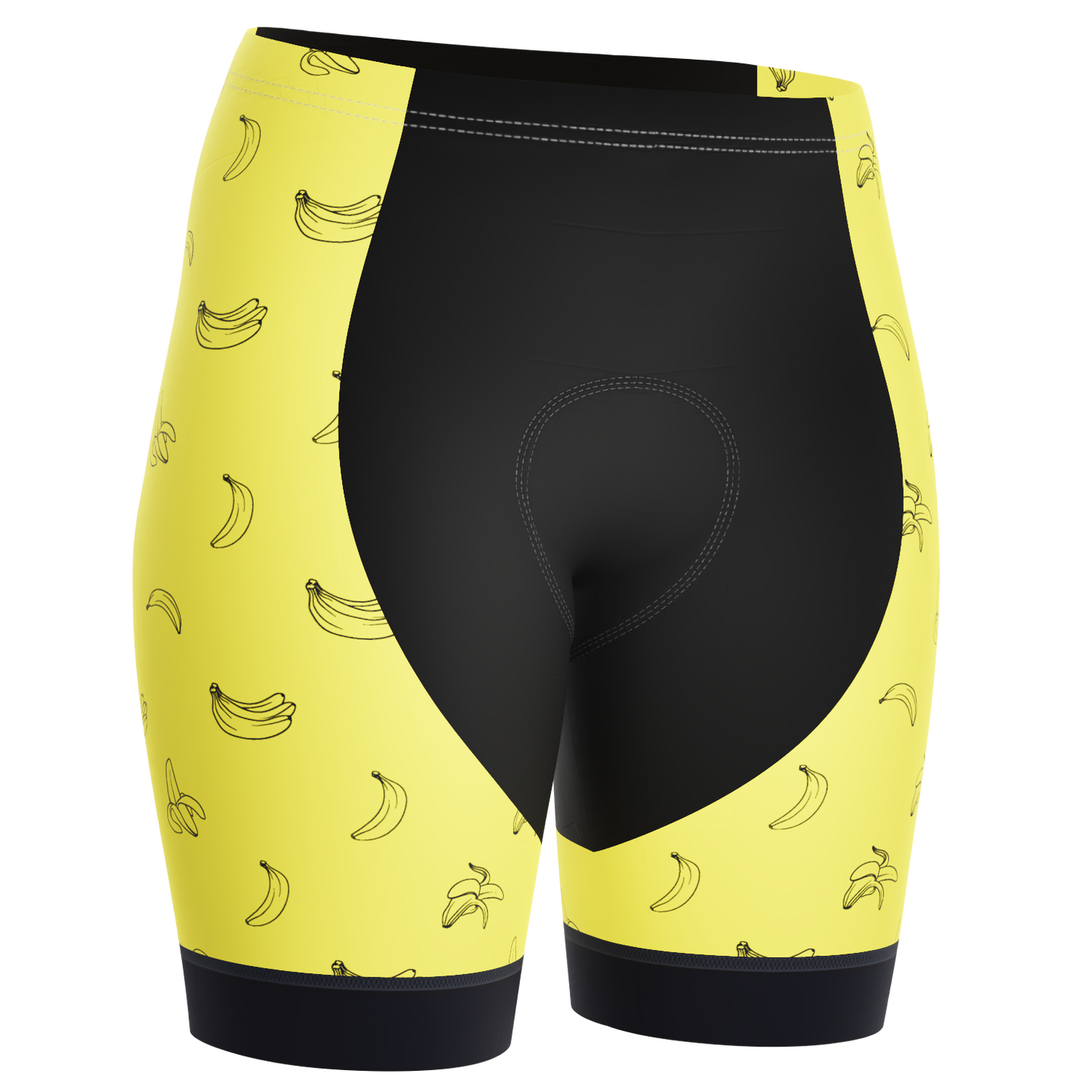 Women's Must Be Bananas Gel Padded Cycling Shorts