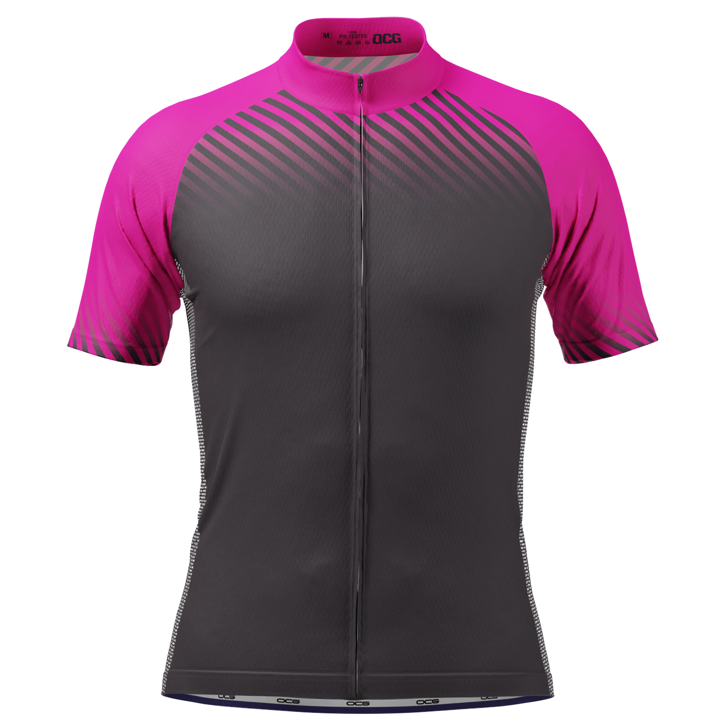 Men's Steadfast Stripes Short Sleeve Cycling Jersey