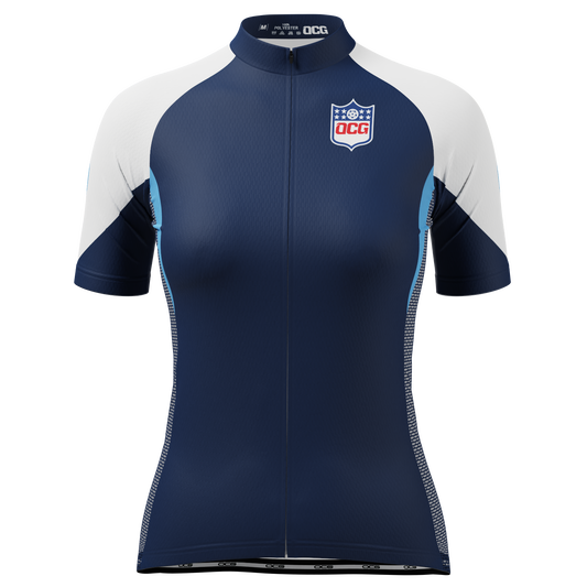 Women's Tennessee Football Short Sleeve Cycling Jersey