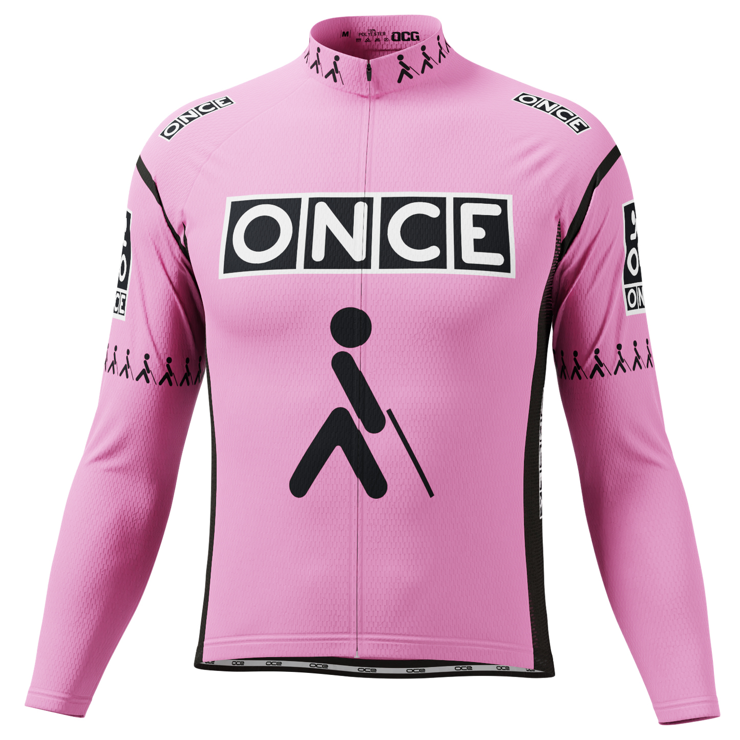 Men's Retro Solo Long Sleeve Cycling Jersey
