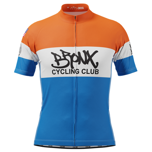 Men's Bronx Cycling Club Short Sleeve Cycling Jersey