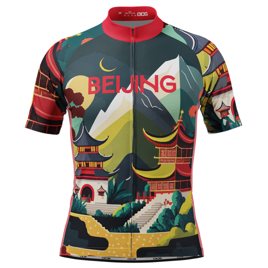 Men's Around The World - Beijing Short Sleeve Cycling Jersey