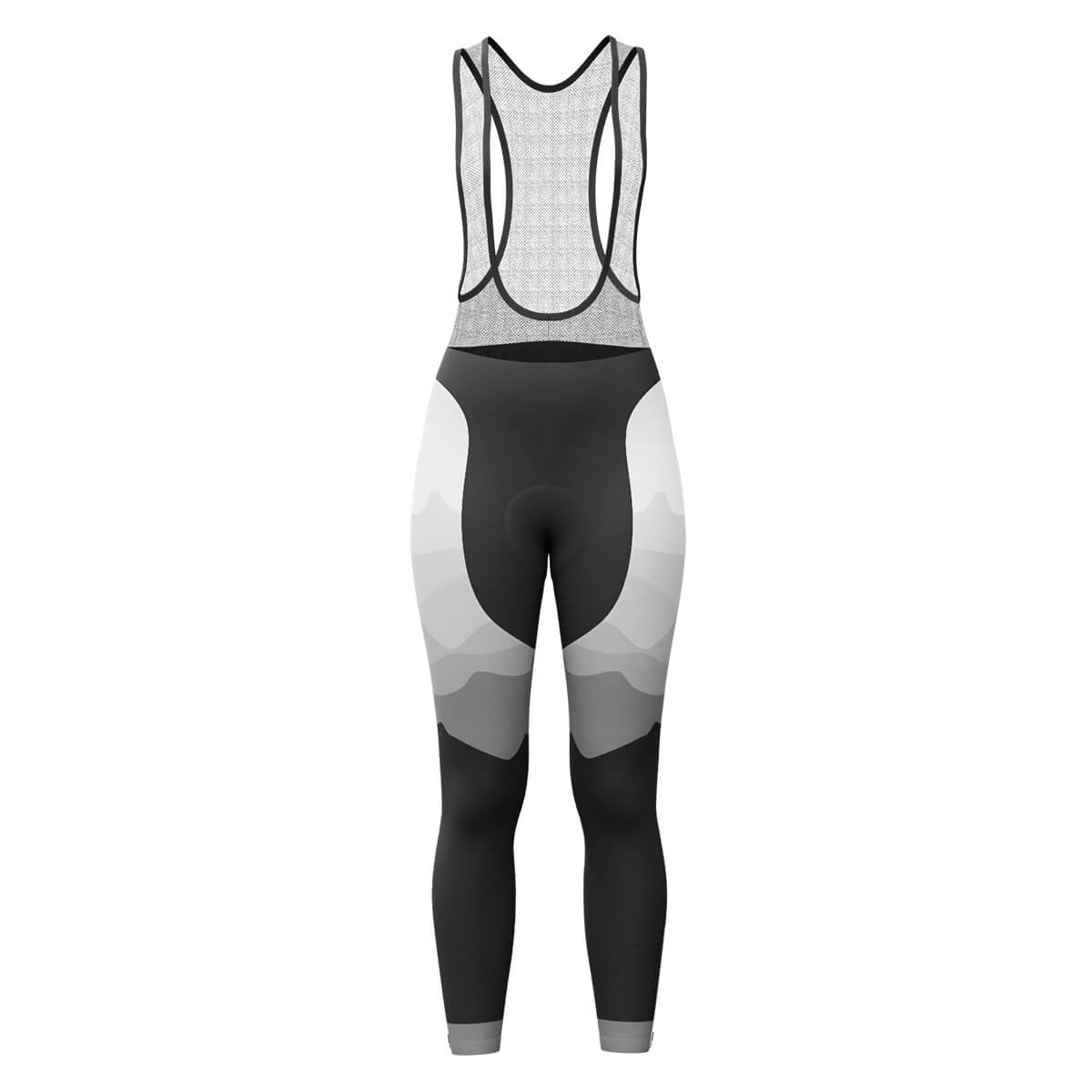 Women's Ride Free Sunset Gel Padded Cycling Bib-Tights