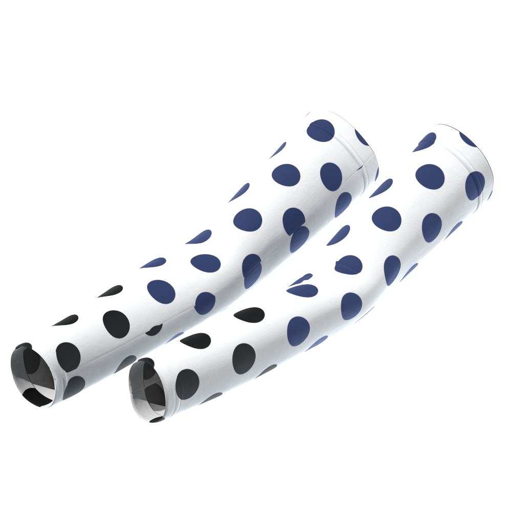 Women's Polka Dots Quick Dry Cycling Arm-Warmers