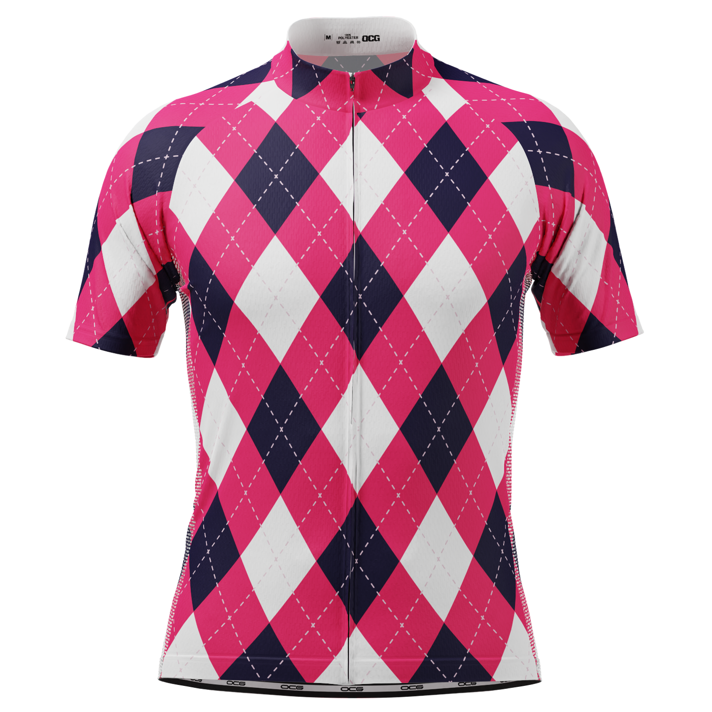 Men's Patchwork Short Sleeve Cycling Jersey