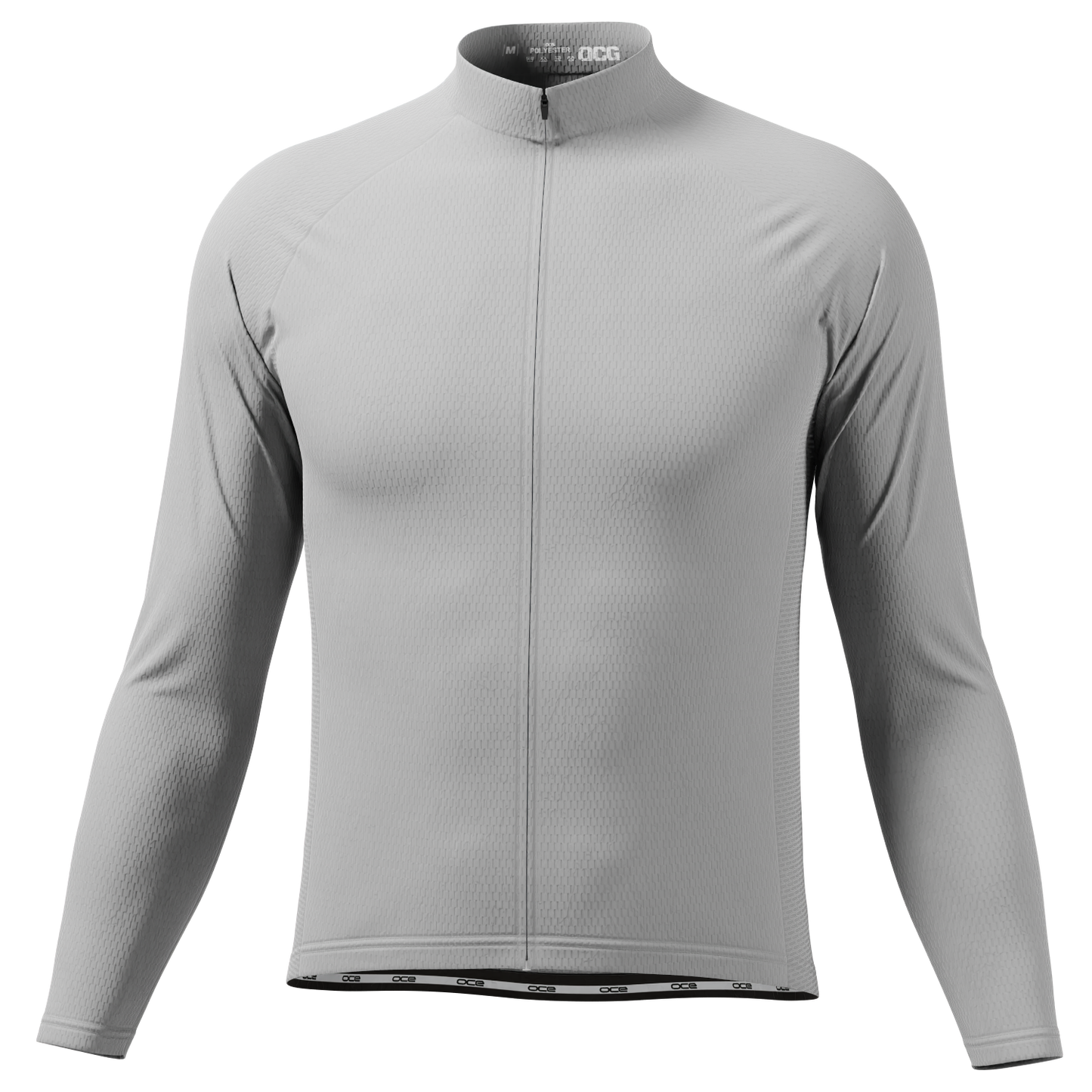 Men's Custom Atlanta Rowing Club Solid Colors Long Sleeve Cycling Jersey