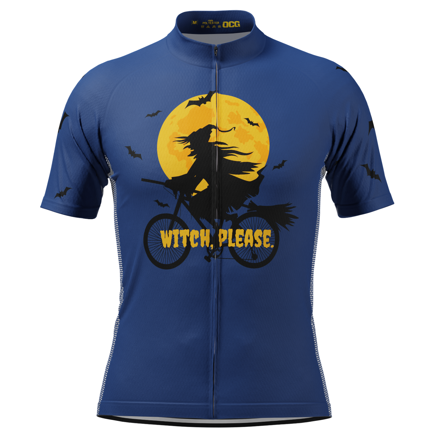Men's Witch Please Short Sleeve Cycling Jersey