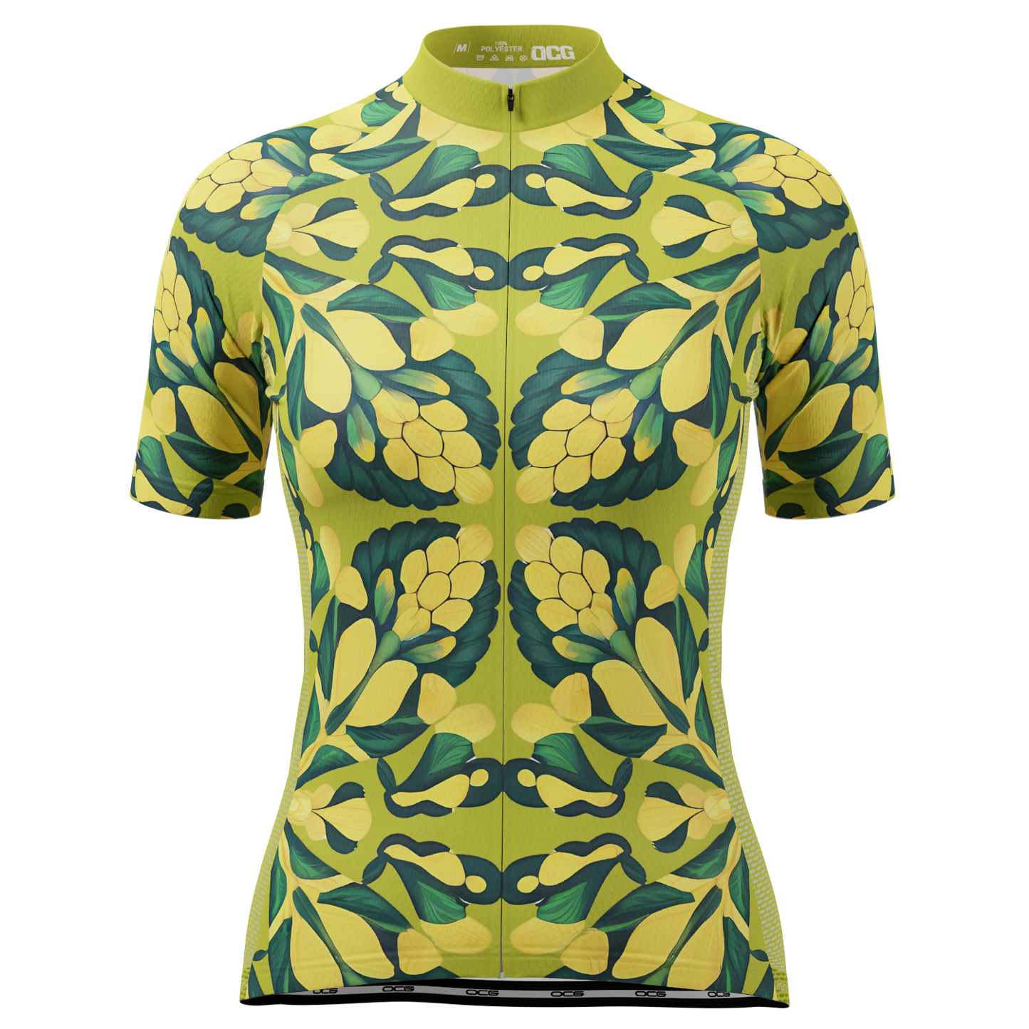 Women's The Golden Wattle Short Sleeve Cycling Jersey