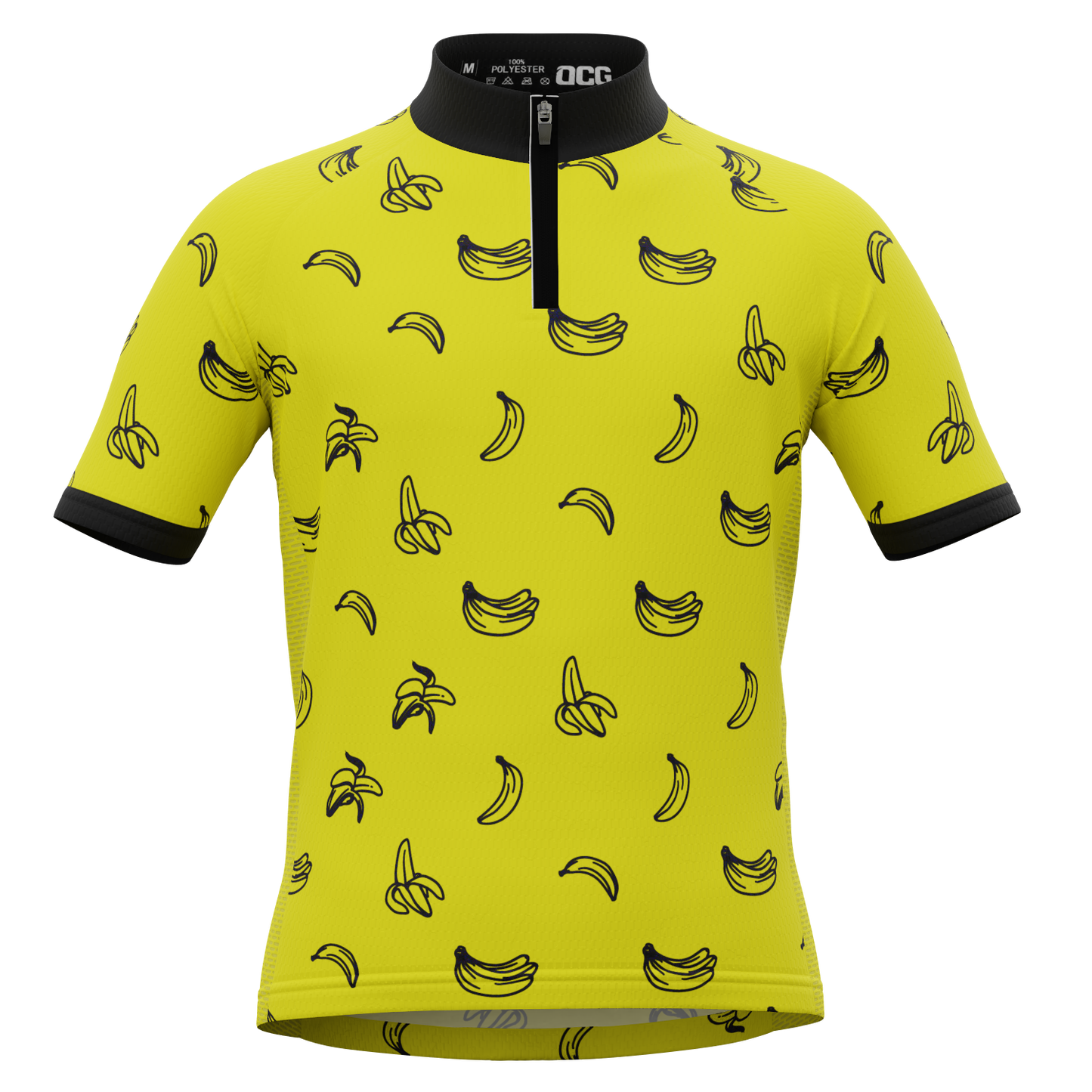 Kid's Must Be Bananas Short Sleeve Cycling Jersey