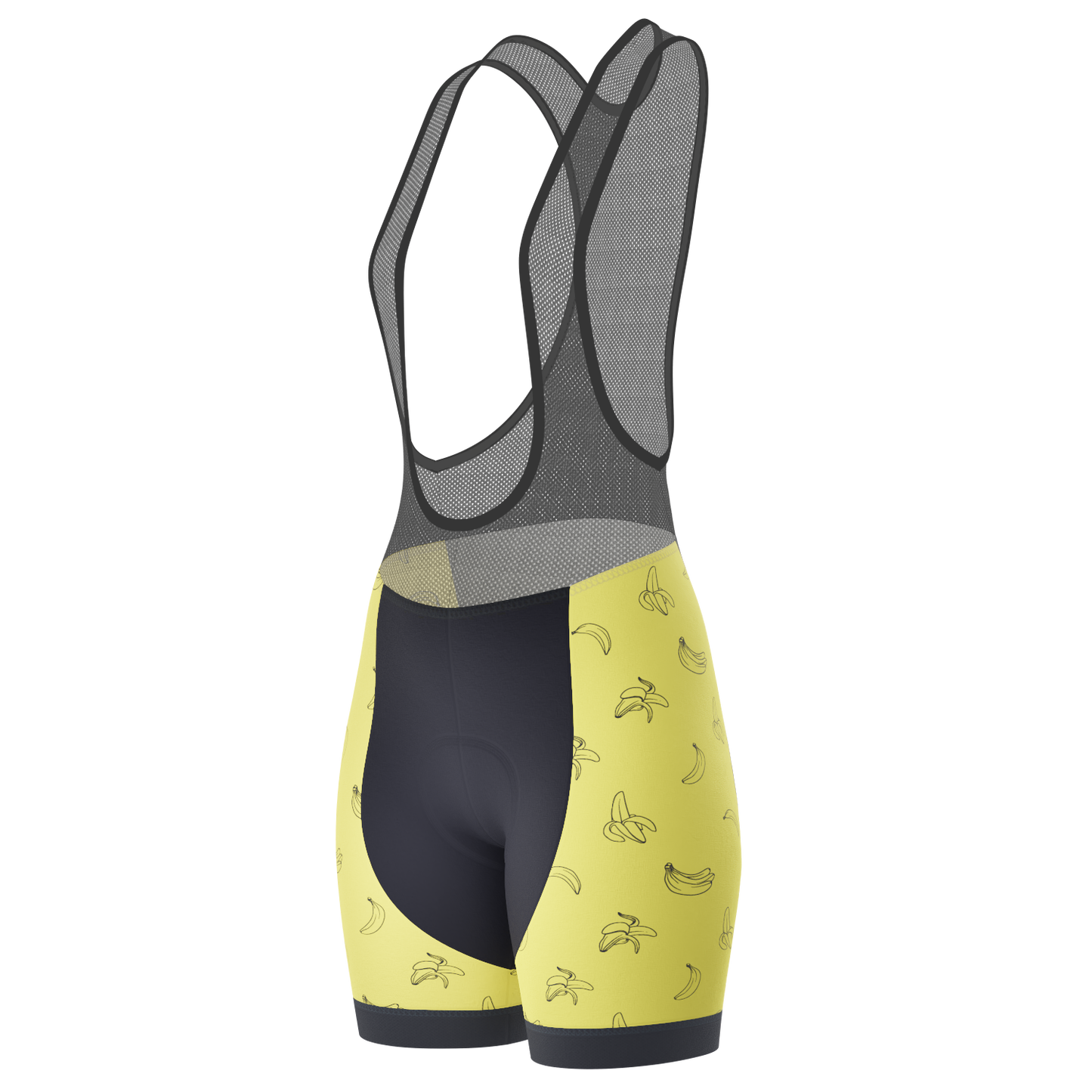 Women's Must Be Bananas Gel Padded Cycling Bib