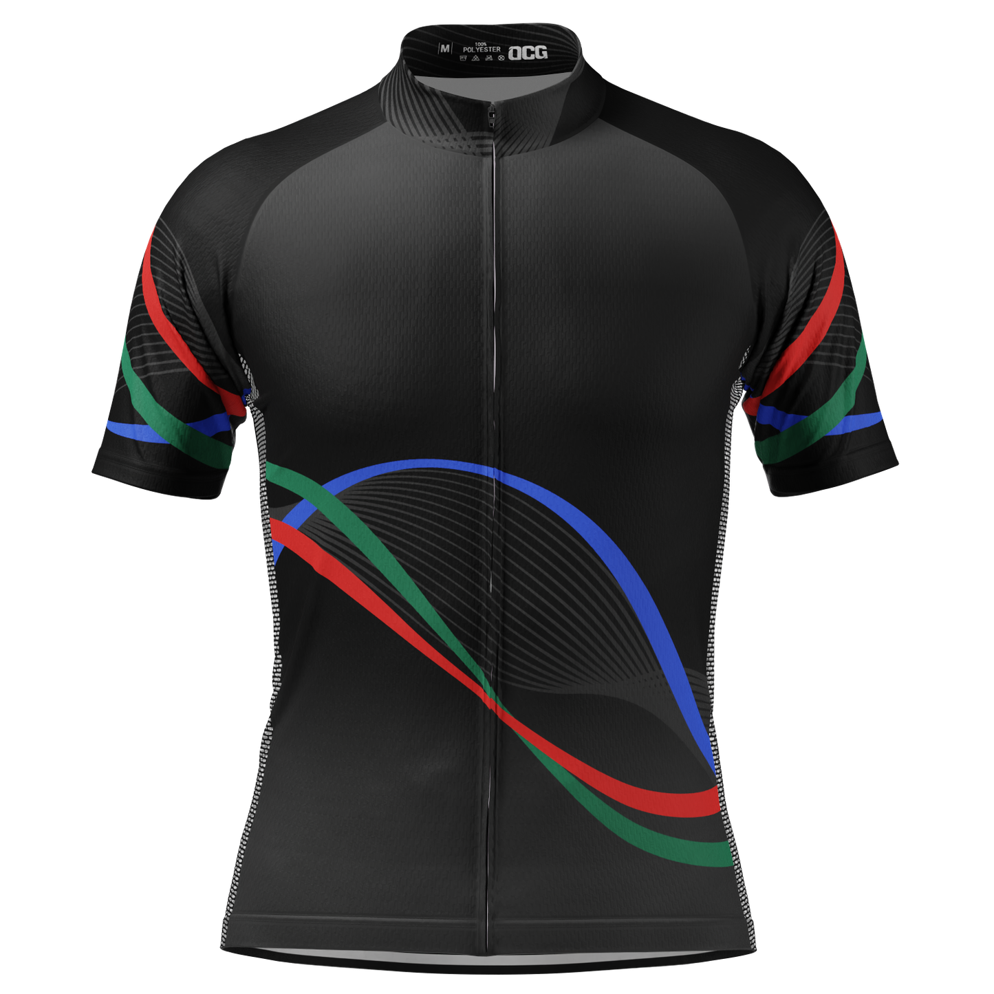 Men's Technical Waves Short Sleeve Cycling Jersey