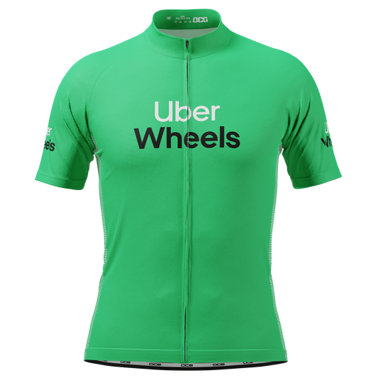 Men's Uber Wheels Short Sleeve Cycling Jersey
