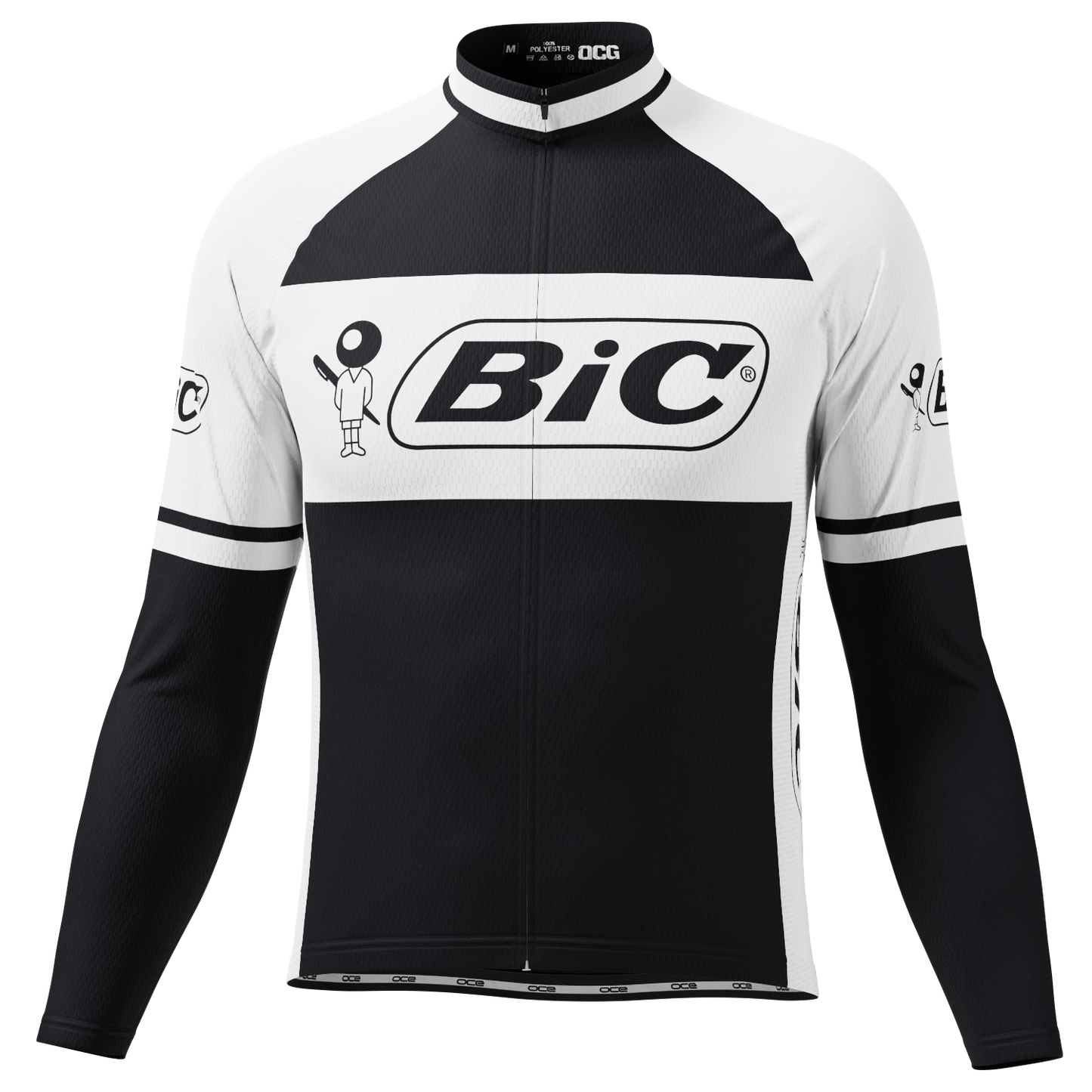 Men's Retro Scribe Long Sleeve Cycling Jersey