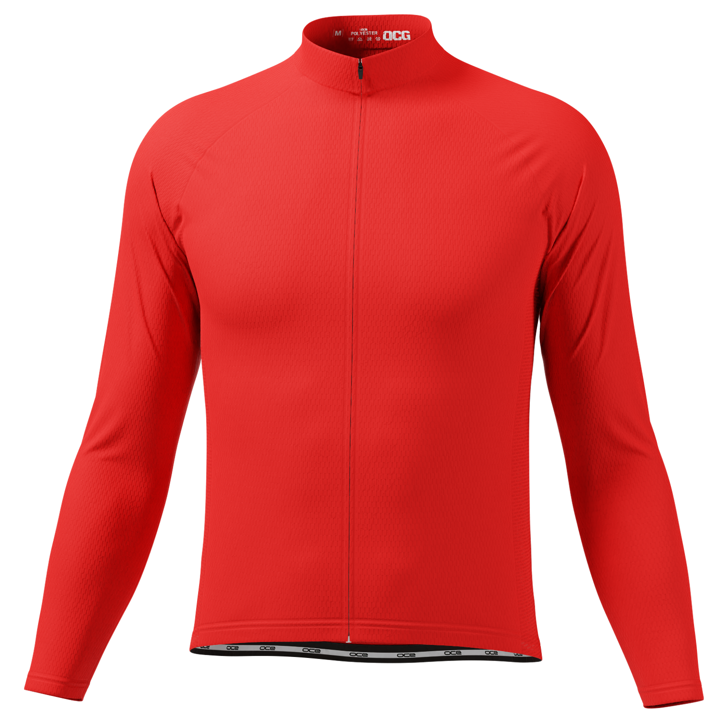 Men's Custom Atlanta Rowing Club Solid Colors Long Sleeve Cycling Jersey