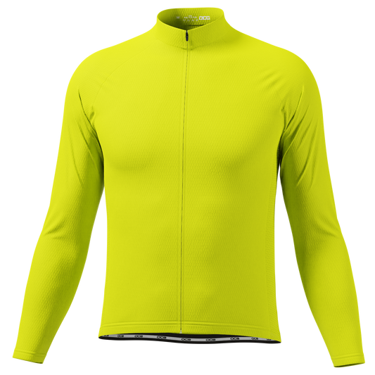 Men's High Viz Basics Long Sleeve Cycling Jersey