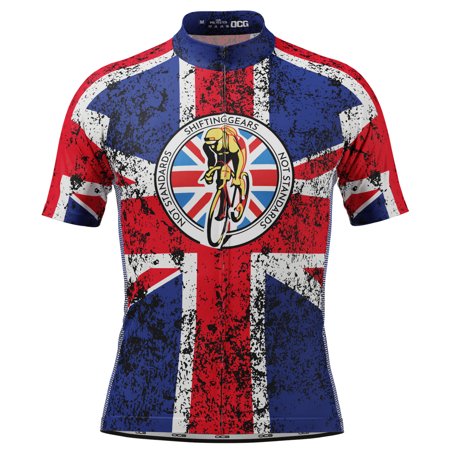 Men's  Shifting Gears Not Standards Short Sleeve Cycling Jersey