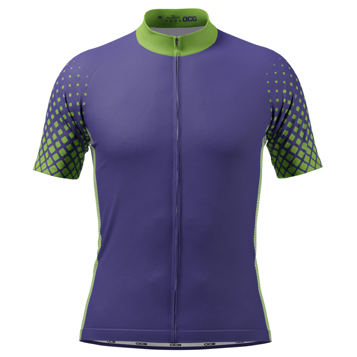 Men's Wind Breaker Dots Short Sleeve Cycling Jersey
