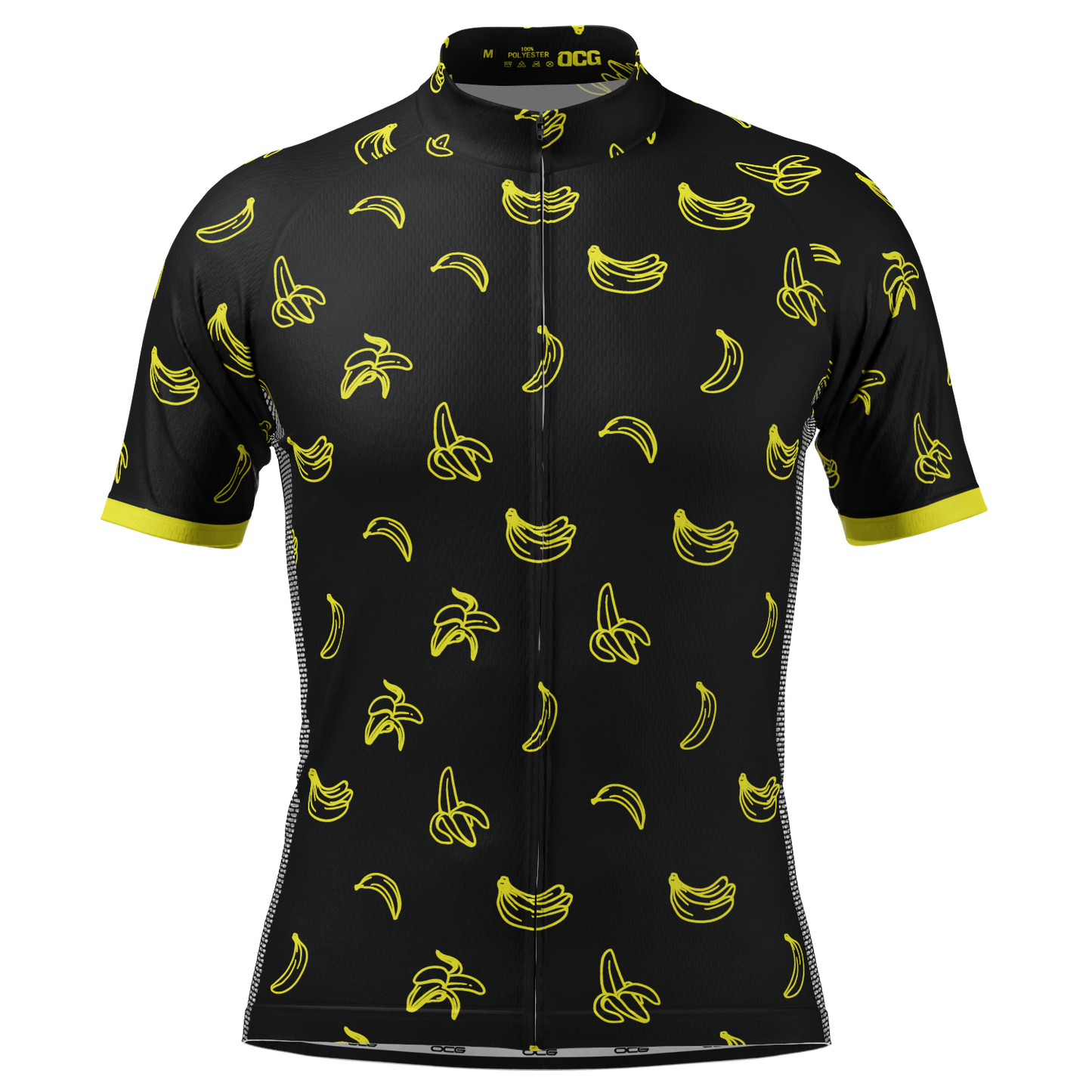 Men's Must Be Bananas Short Sleeve Cycling Jersey
