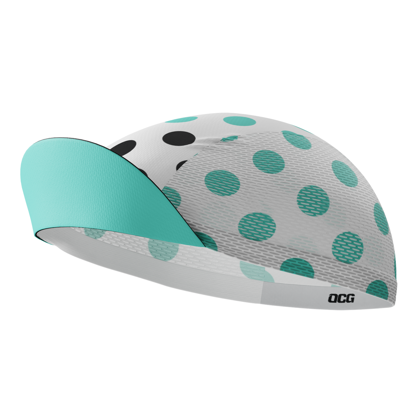 Unisex Polka Dots Quick Dry Cycling Cap