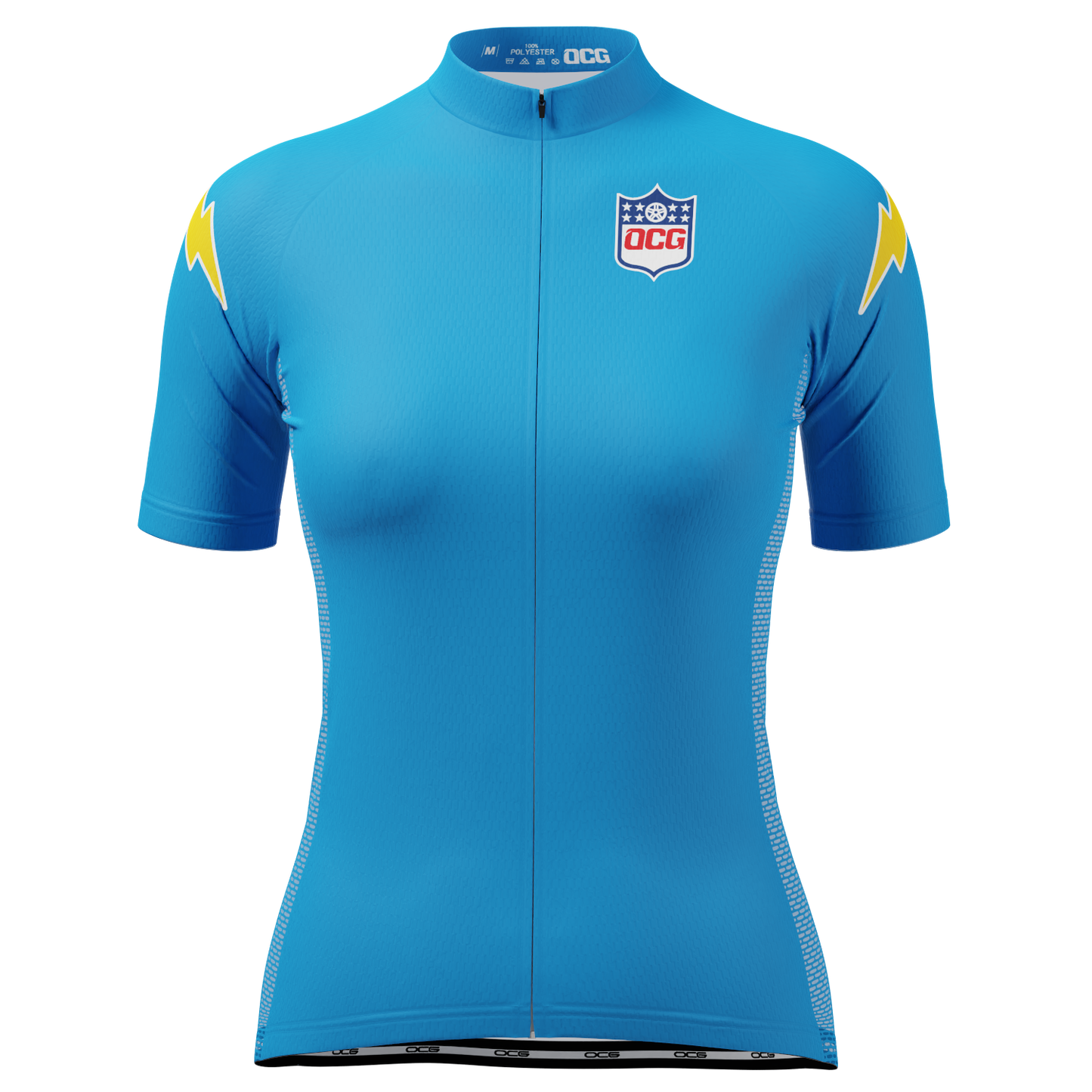Women's Charger Football Short Sleeve Cycling Jersey
